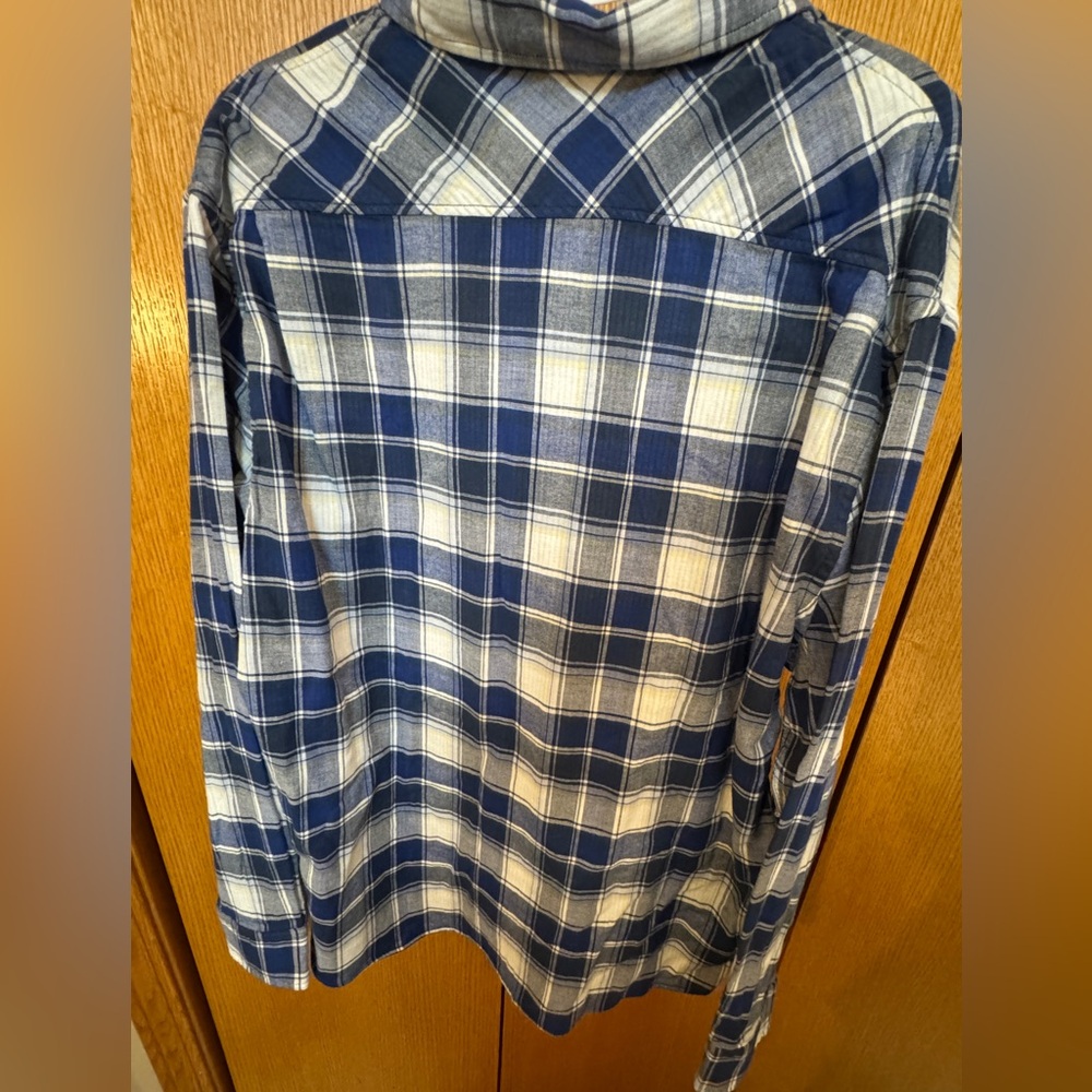 Jach’s  Blue Plaid Shirt - Picture 3 of 3